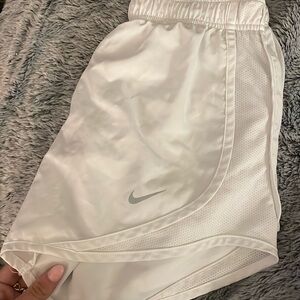 White Nike shorts never worn